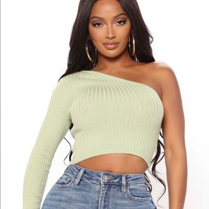 Fashion Nova One Shoulder top